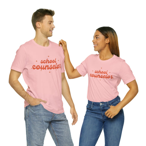 School Counselor Star Tee